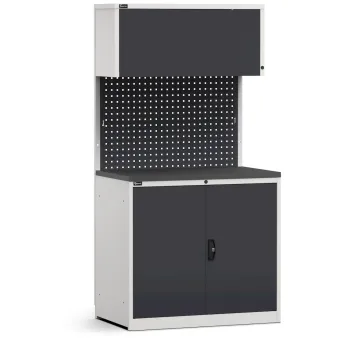 Fami - Modulo con armadio con ante a battente, L1020 mm