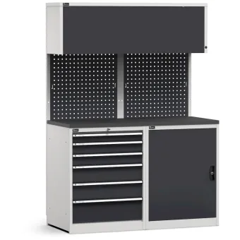 Fami - Modulo con cassettiera e armadio,  L1428 mm