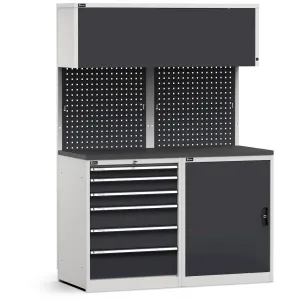 Fami - Modulo con cassettiera e armadio,  L1428 mm