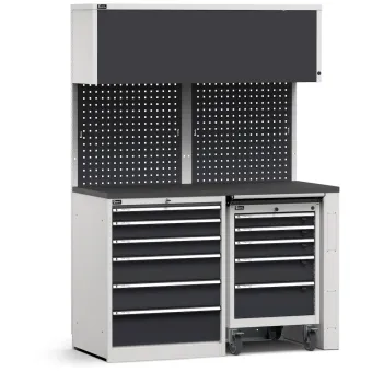 Fami - Modulo con cassettiera e carrello portautensili, L1428 mm