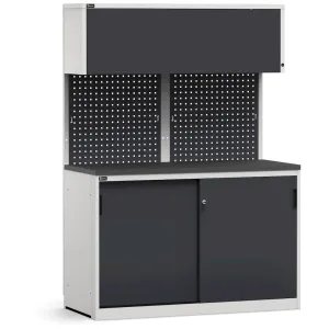 Fami - Modulo con armadio con ante scorrevoli, L1428 mm