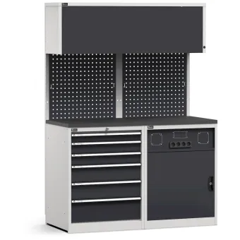 Fami - Modulo con cassettiera e armadio tecnico,  L1428 mm