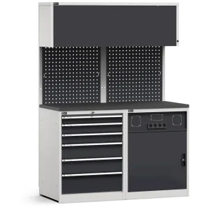 Fami - Modulo con cassettiera e armadio tecnico,  L1428 mm