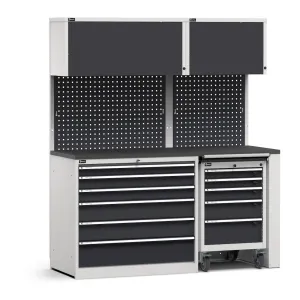 Fami - Modulo con cassettiera e carrello portautensili, L1734 mm