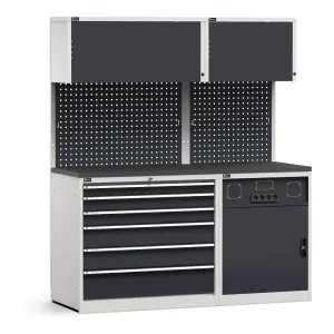 Fami - Modulo con cassettiera e armadio tecnico, L1734 mm