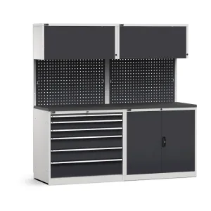 Fami - Modulo con cassettiera e armadio, L2040 mm