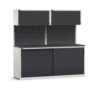 Fami - Modulo con armadio con ante scorrevoli, L2040 mm