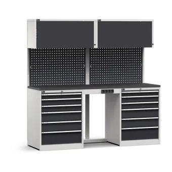 Fami - Modulo banco da lavoro con cassettiere, L2040 mm