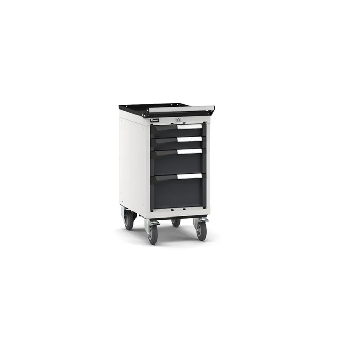 Fami - Armadio con ruote con 4 cassetti 2x75 1x150 1x200
