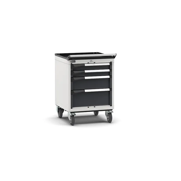 Fami - Armadio con ruote con 4 cassetti 2x75 1x150 1x200