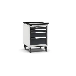 Fami - Armadio con ruote con 4 cassetti 2x75 1x150 1x200