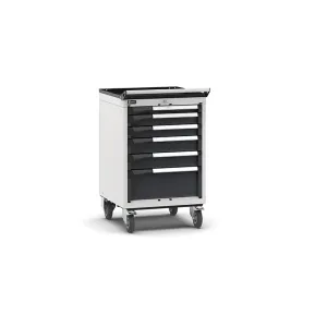Fami - Armadio con ruote con 6 cassetti 1x50 2x75 2x100 1x200