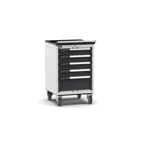 Fami - Armadio con ruote con 5 cassetti 4x100 1x200