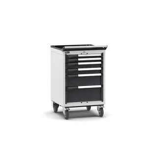 Fami - Armadio con ruote con 6 cassetti 2x50 2x75 1x150 1x200