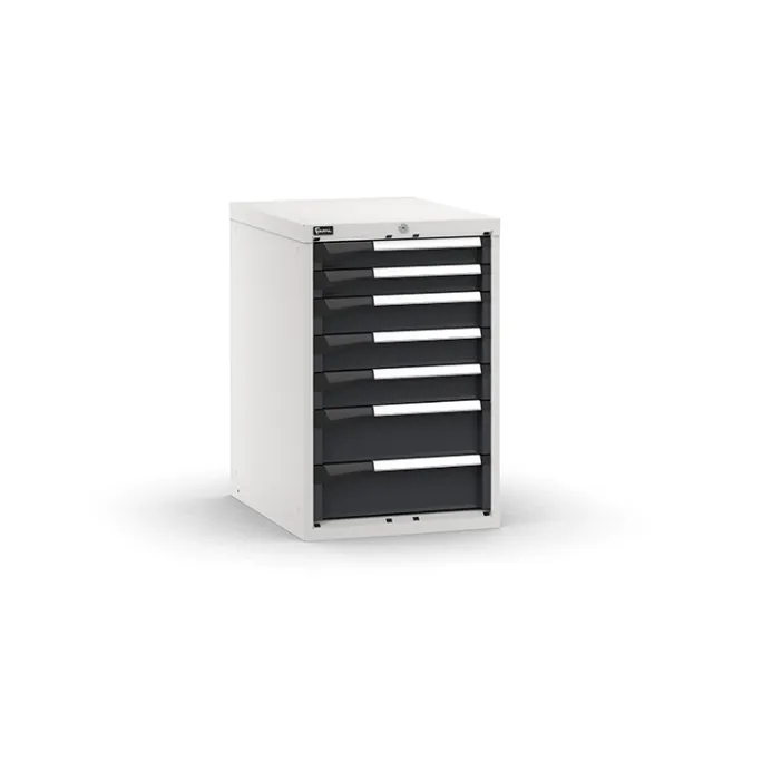 Fami - Armadio con 7 cassetti 2x75 3x100 2x150