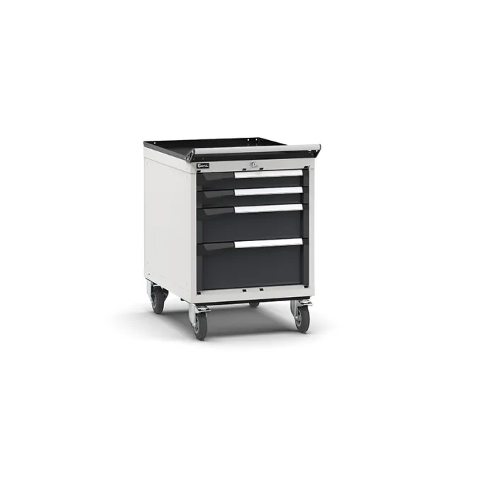 Fami - Armadio con ruote con 4 cassetti 2x75 1x150 1x200