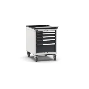 Fami - Armadio con ruote con 5 cassetti 1x50 2x75 1x100 1x200