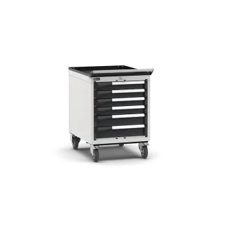 Fami - Armadio con ruote con 6 cassetti 4x75 2x100