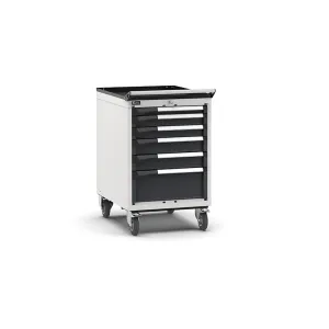 Fami - Armadio con ruote con 6 cassetti 1x50 2x75 2x100 1x200