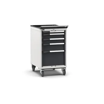 Fami - Armadio con ruote con 5 cassetti 1x50 2x100 1x150 1x300