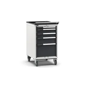 Fami - Armadio con ruote con 5 cassetti 1x50 2x100 1x150 1x300