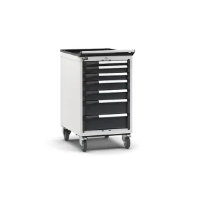 Fami - Armadio con ruote con 7 cassetti 1x50 2x75 2x100 2x150