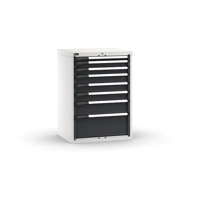 Fami - Armadio con 8 cassetti 1x50 2x75 3x100 1x150 1x250