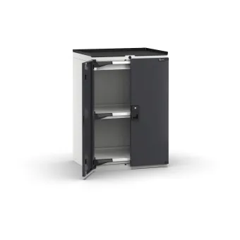Fami - Armadio con porte con 1 cassetto 1x75 2xPE