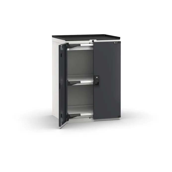 Fami - Armadio con porte con 1 cassetto 1x75 2xPE