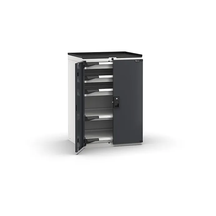 Fami - Armadio con porte con 3 cassetti 3x75 2xPE