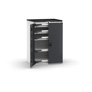 Fami - Armadio con porte con 3 cassetti 3x75 2xPE