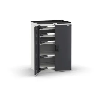 Fami - Armadio con porte con 3 cassetti 3x75 2xPE