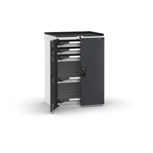 Fami - Armadio con porte con 5 cassetti 5x75