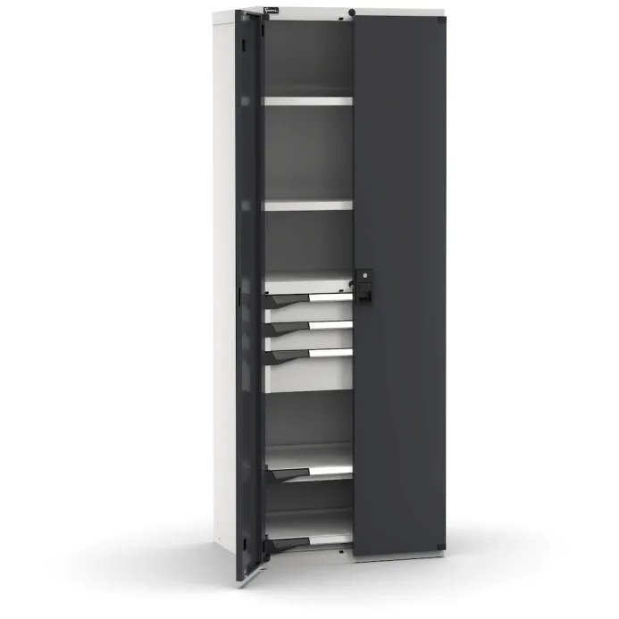 Fami - Armadio con porte con 3 cassetti 2xPR 2x100 1x150 2xPE