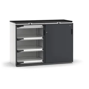 Fami - Armadio con porte scorrevoli con 2 cassetti 2x75 6xPE
