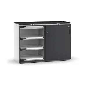 Fami - Armadio con porte scorrevoli con 2 cassetti 2x75 6xPE