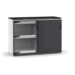 Fami - Armadio con porte scorrevoli con 4 cassetti 4x75 2xPE