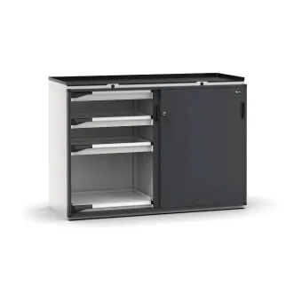 Fami - Armadio con porte scorrevoli con 6 cassetti 6x75 2xPE