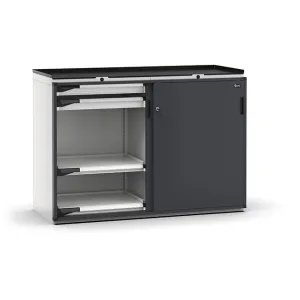Fami - Armadio con porte scorrevoli con 4 cassetti 4x75 4xPE