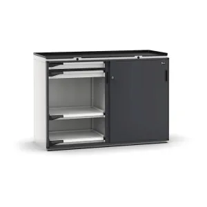 Fami - Armadio con porte scorrevoli con 4 cassetti 4x75 4xPE