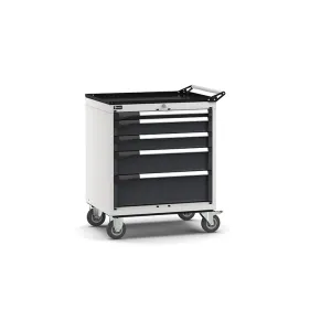 Fami - Armadio con ruote con 5 cassetti 1x50 2x100 1x150 1x200
