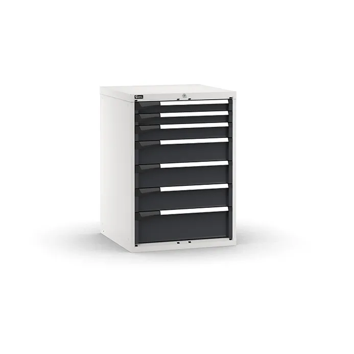 Fami - Armadio con 7 cassetti 2x75 1x100 3x150 1x200