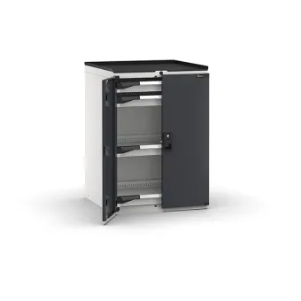 Fami - Armadio con porte con 4 cassetti 4x75