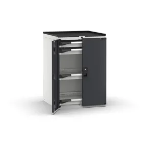 Fami - Armadio con porte con 4 cassetti 4x75
