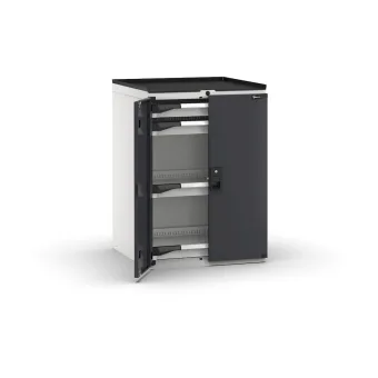 Fami - Armadio con porte con 4 cassetti 4x75