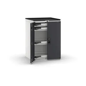 Fami - Armadio con porte con 4 cassetti 4x75