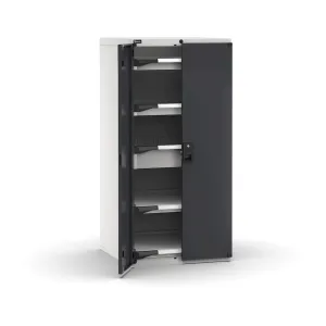 Fami - Armadio con porte con 3 cassetti 2x75 1x150 2xPE