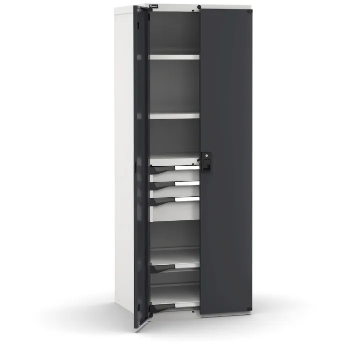 Fami - Armadio con porte con 3 cassetti 2xPR 2x100 1x150 2xPE