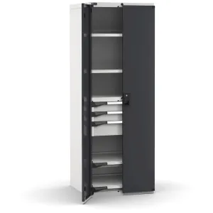Fami - Armadio con porte con 3 cassetti 2xPR 2x100 1x150 2xPE