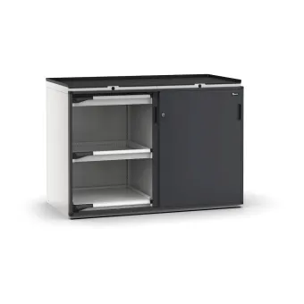 Fami - Armadio con porte scorrevoli con 4 cassetti 4x75 2xPE